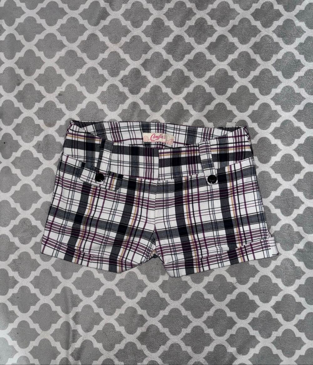 Y2K candies Plaid shorts